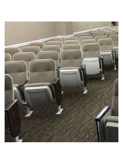 Used theater seating, used church chairs