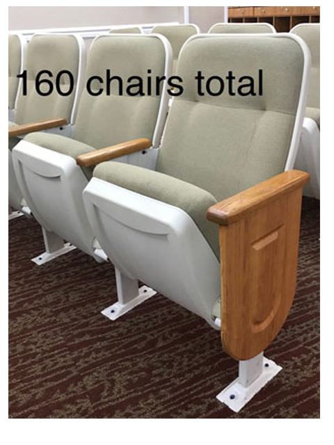 used theater seating used church chairs auditorium seats lot 3